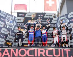 Sul circuito di casa Davide Meloni e Max Tresoldi portano al successo la BMW M4 GT4 della squadra sammarinese